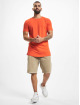 Urban Classics T-Shirty Shaped Long czerwony