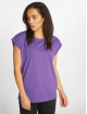 Urban Classics T-Shirty Extended fioletowy
