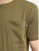 Urban Classics T-Shirty Basic Pocket oliwkowy