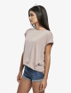 Urban Classics T-Shirty Ladies Modal Extended Shoulder rózowy