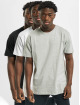 Urban Classics T-Shirty Basic 3-Pack szary