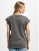 Urban Classics T-Shirty Ladies Extended Shoulder szary