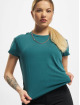 Urban Classics T-Shirty Ladies Basic Box turkusowy