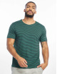 Urban Classics T-Shirty Yarn Dyed Baby Stripe zielony