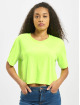 Urban Classics T-Shirty Ladies Short Oversized Neon zielony