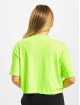 Urban Classics T-Shirty Ladies Short Oversized Neon 2-Pack zielony