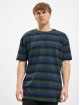 Urban Classics T-Shirty College Stripe Tee zielony