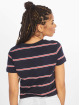 Urban Classics T-skjorter Yarn Dyed Skate Stripe blå