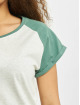 Urban Classics T-skjorter Contrast Raglan grå