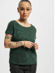 Urban Classics T-skjorter Yarn Dyed Baby Stripe grøn