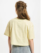 Urban Classics T-skjorter Ladies Short Oversized gul