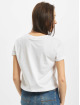 Urban Classics T-skjorter Ladies Cropped Tunnel hvit