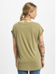 Urban Classics T-skjorter Ladies Modal Extended Shoulder khaki