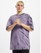 Urban Classics T-skjorter Boxy Tye Dye lilla