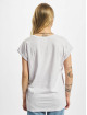Urban Classics T-skjorter Ladies Organic Extended Shoulder lilla