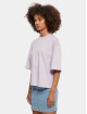 Urban Classics T-skjorter Ladies Organic Oversized lilla