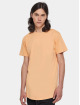 Urban Classics T-skjorter Shaped Long oransje