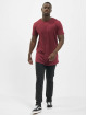 Urban Classics T-skjorter Shaped Oversized Long red