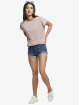 Urban Classics T-skjorter Ladies Modal Extended Shoulder rosa