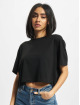 Urban Classics T-skjorter Ladies Short Oversized 2-Pack svart