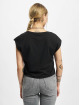 Urban Classics T-skjorter Ladies Organic Short 2-Pack svart