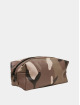 Urban Classics tas Synthetic Leather Camo Cosmetic bruin
