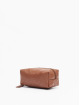 Urban Classics Tasche Imitation Leather Cosmetic Pouch braun