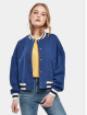 Urban Classics Teddy Ladies Oversized bleu