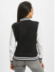 Urban Classics Teddy Ladies 2-Tone College Sweatjacket noir