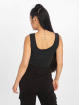 Urban Classics Top Side Stripe Crop Zip black