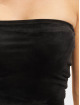 Urban Classics Top Ladies Short Velvet Tube black