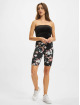 Urban Classics Top Ladies Short Velvet Tube black