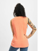 Urban Classics top Ladies Sleevelss Pocket oranje