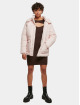Urban Classics Toppatakkeja Ladies Waisted roosa