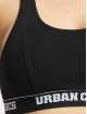 Urban Classics Tops 2-Pack Ladies Logo nero