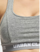 Urban Classics Tops 2-Pack Ladies Logo nero