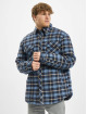 Urban Classics Transitional Jackets Plaid Quilted blå