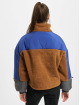 Urban Classics Transitional Jackets Ladies Sherpa 3-Tone Pull Over brun