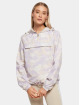 Urban Classics Transitional Jackets Ladies Camo Pull Over lilla