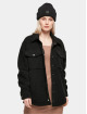 Urban Classics Transitional Jackets Ladies Sherpa svart