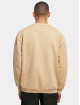 Urban Classics trui Heavy Terry Garment Dye Crew beige