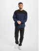 Urban Classics trui Upper Block blauw