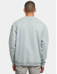 Urban Classics trui Heavy Terry Garment Dye Crew blauw