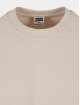 Urban Classics trui Rib Terry Boxy Crew khaki