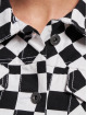 Urban Classics Übergangsjacke Short Check schwarz