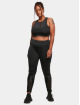 Urban Classics Urheiluliivit Ladies High Neck Tech musta