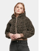 Urban Classics Välikausitakit Ladies Short Oversized Aop Sherpa kirjava