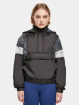 Urban Classics Välikausitakit Ladies Aop Mixed musta