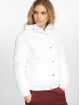 Urban Classics Vattert jakker Hooded Puffer hvit