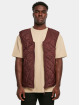 Urban Classics Vest Zipped Gilet red